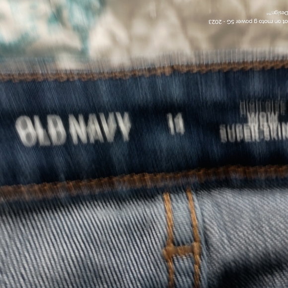 Old Navy Dark Blue Rockstar Jeans - Picture 14 of 16